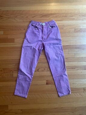 Vintage 90s Skoozi dungaree High-Waist Lavender Purple Jeans